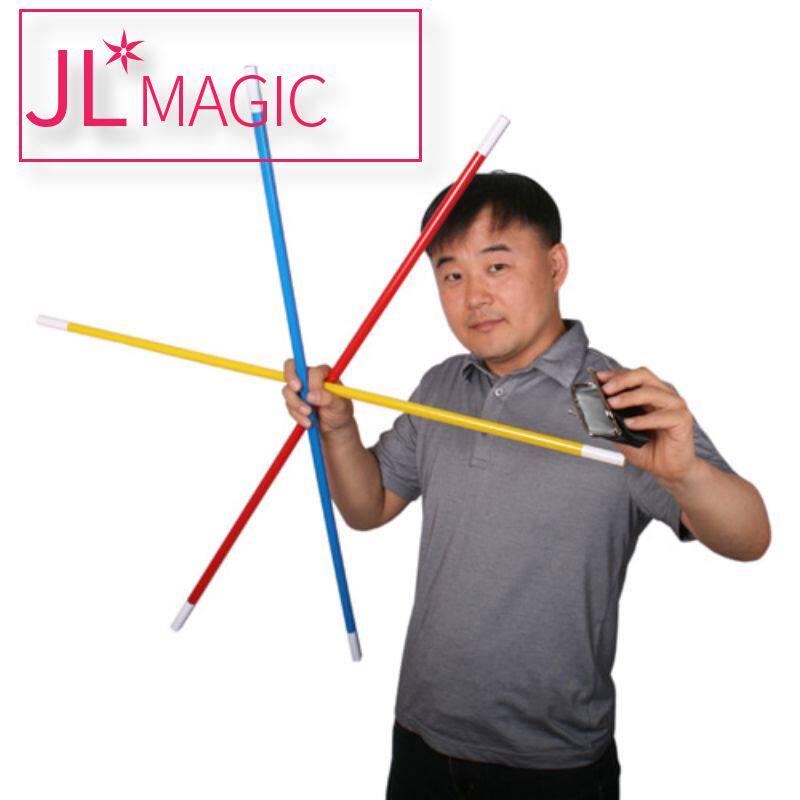 (Korea Direct Mail) Wallet comes out of the stick, magic stick rises, stage magic wallet props JLMAGIC