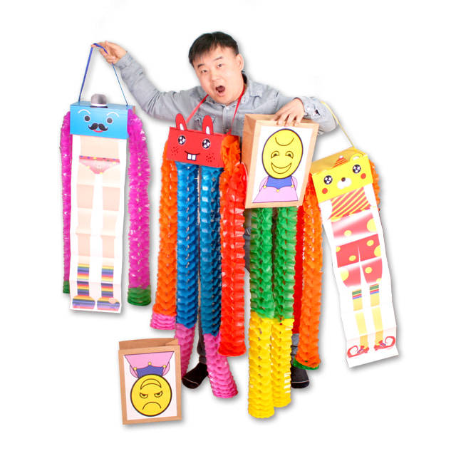 JLMAGIC Magic props stage children cute humanoid magical flower boxes