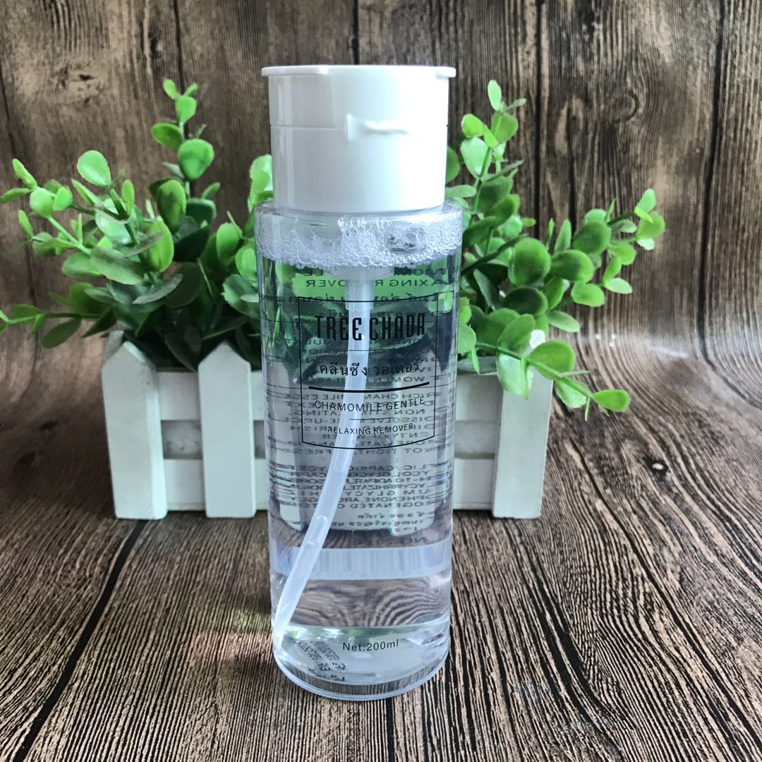 Thái treechada Cleansing Water Gentle Moisturising Cleansing Facial Lips Eyes dầu tẩy trang và nước tẩy trang