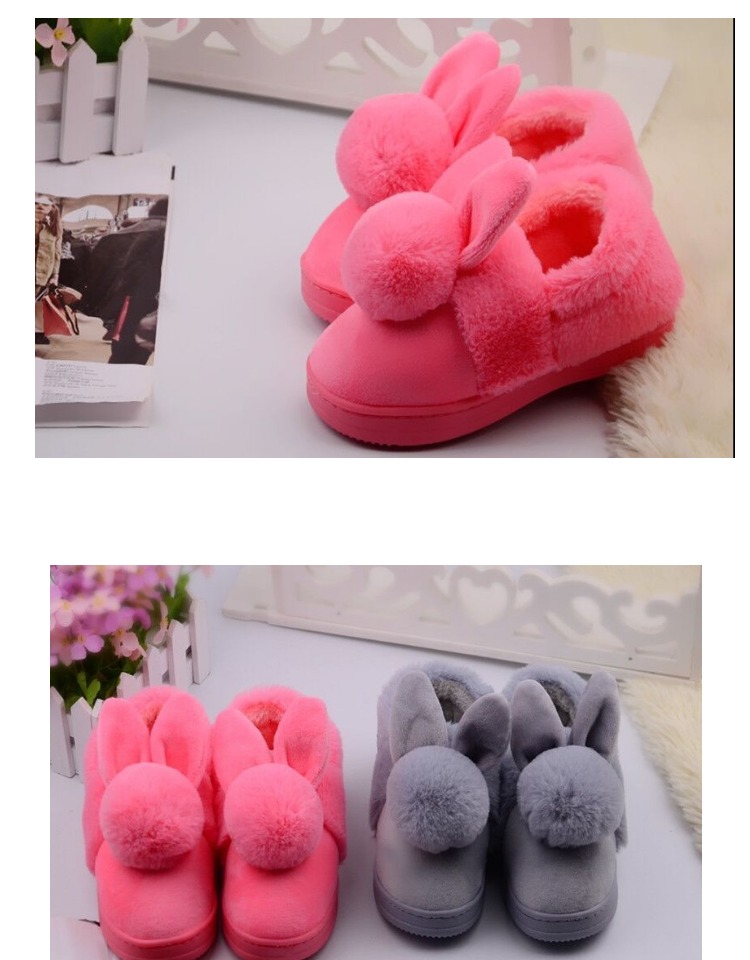 Chaussons enfants en suède pour hiver - semelle caoutchouc - Ref 1018143 Image 11