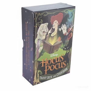 Подлинные карты Таро Disney Hocus Pocus Witches Are Crazy, английский оригинальный официальный набор карт Таро с инструкцией Minerva Siegel ISBN 9781647225728