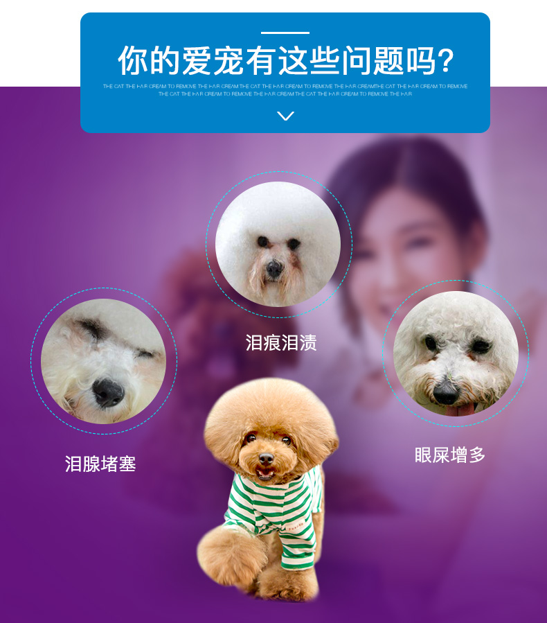 Nước mắt thiên thần loại bỏ chó để nước mắt nhai viên mèo 	sữa cho chó tốt