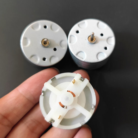 500 모터 3V ~ 9V 음소거 DC 감소 DIY 컨트롤러 장난감 소형 팬 모터 무료 배송