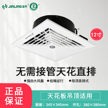 Gold antelope exhaust fan 12 inch toilet ventilator kitchen suction ventilator kitchen suction ceiling type ceiling straight exhaust fan APT30-5-1