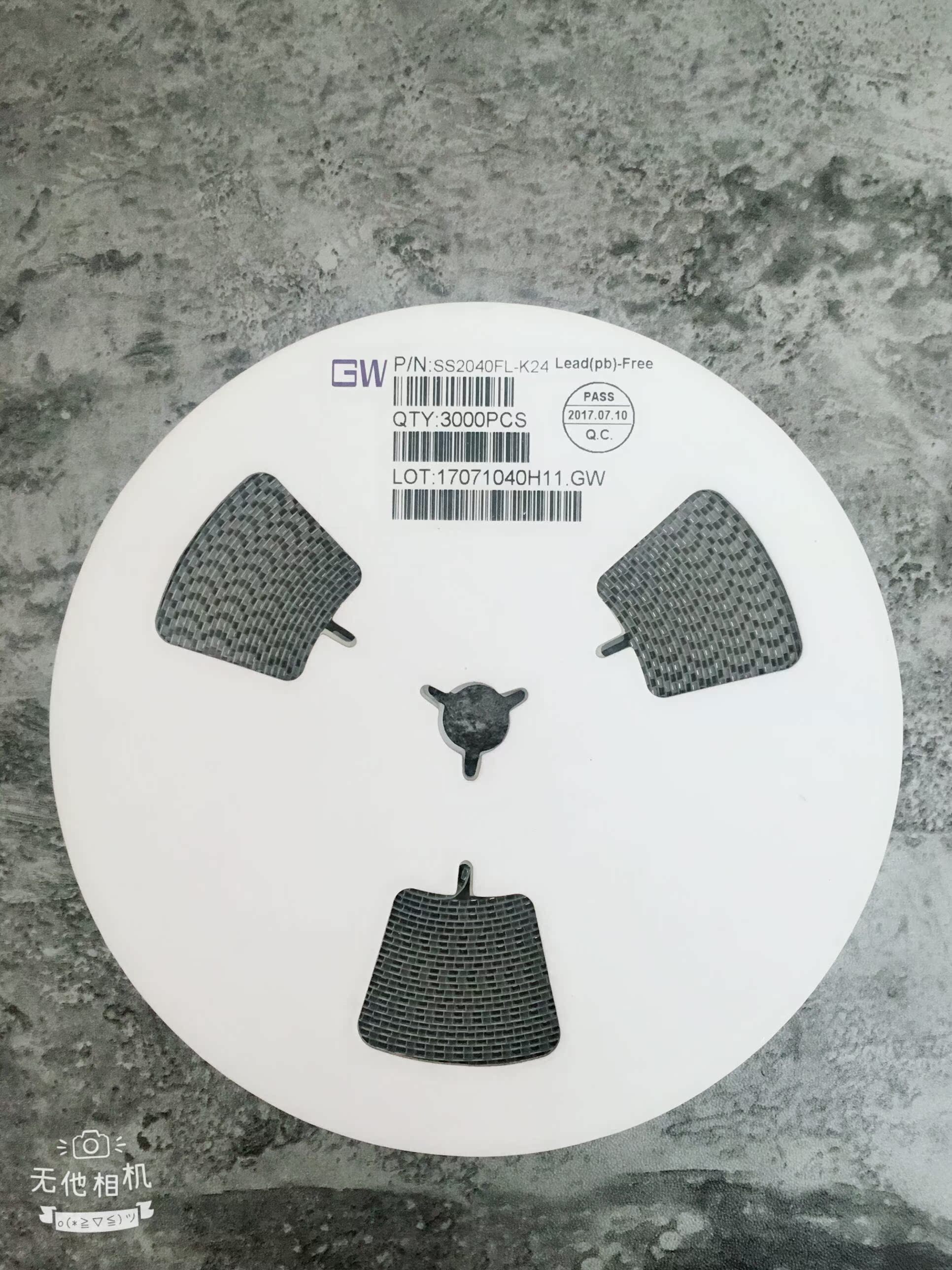 GW Gidewalker Schottky diode K24 D0-123 package 3K disk = 270 yuan