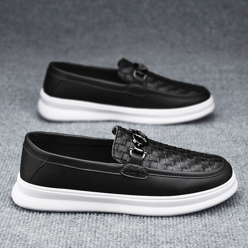 Летняя обувь для кожаной обуви в английском стиле, спортивные универсальные рабочие туфли для отдыха