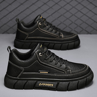 giày bảo hộ đầu bếp Giày nam mùa thu nhà bếp công việc đặc biệt giày da chống nước thông thường giày thể thao màu đen chống trượt đầu bếp bảo hiểm lao động giày hợp thời trang giày bếp giày bếp nam