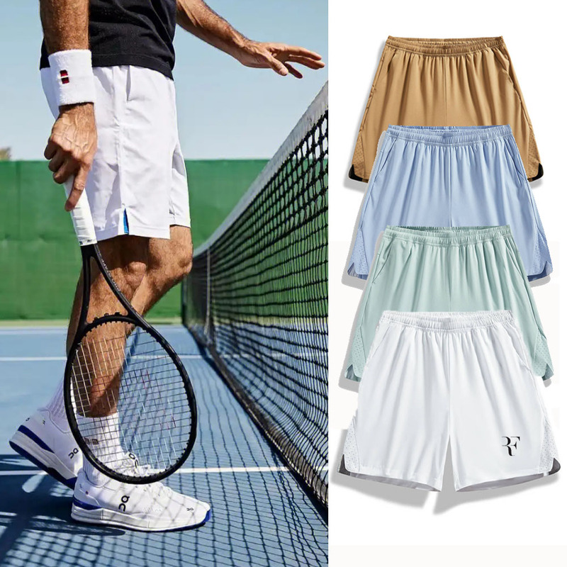 New Federer Tennis Shorts for Men and Women Quick-Drying Breathable Nadal Sports Casual Pants Running Tennis Pants