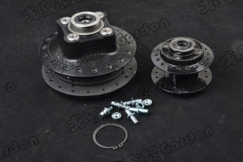 Jialing bắp cải Trung Quốc Zongshen GY250 xe máy off-road trung tâm trống bánh xe phanh phanh phụ kiện sửa đổi phanh vành xe bò