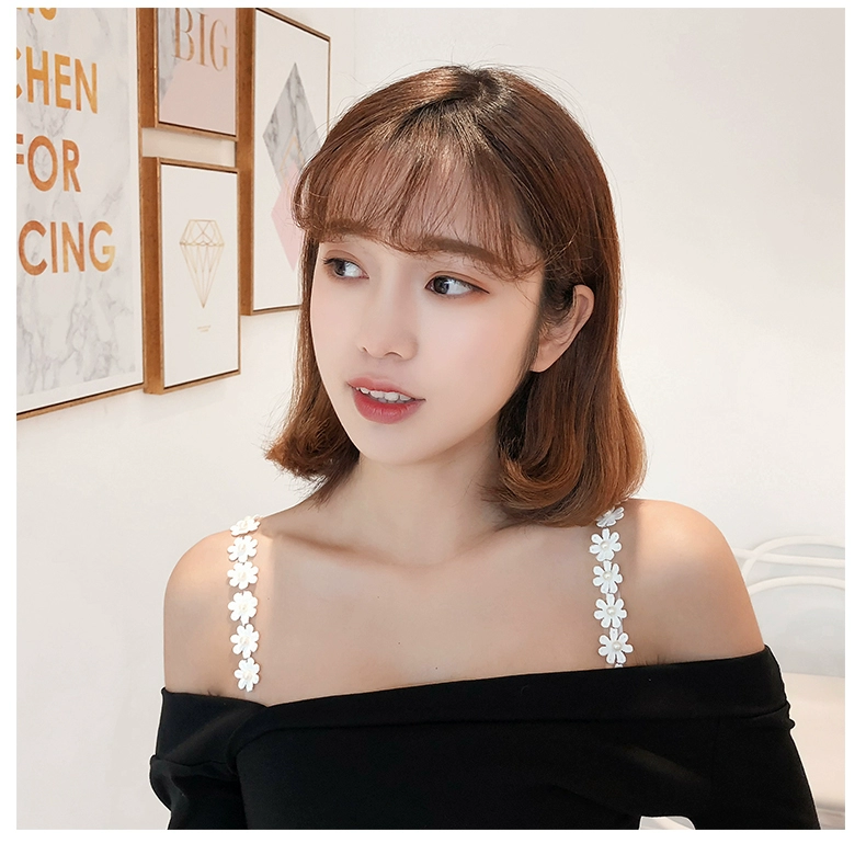 Mùa hè mới đồ lót ren dây đeo vai trong suốt vô hình vành đai trượt không dấu phụ nữ áo ngực không dây