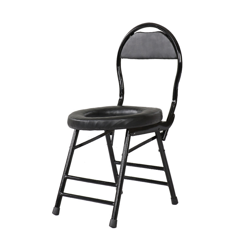 Pull Shit Special Small Bench Folding Non-slip Pregnant Woman Elderly Sitting chair Old age toilet sitting stool Easy sitting toilet chair-Taobao