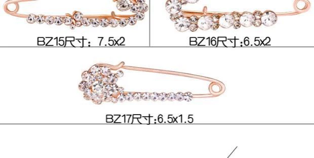 Trâm cài nữ hoang dã chống cardigan đơn giản cá tính pin nhỏ áo len nhẹ Hàn Quốc trâm cài khăn choàng sáng tạo trang trí khóa cài áo vest
