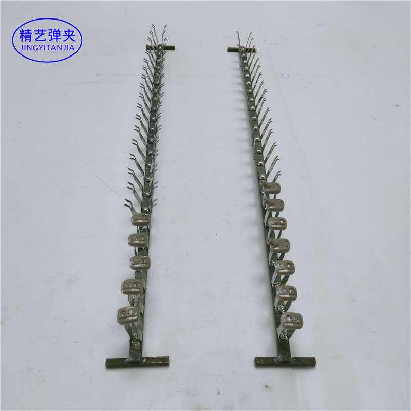 Stainless steel spring hook static spray Dingding done clamp oil spray spring sheet artificial word 550 fit 23 CY48