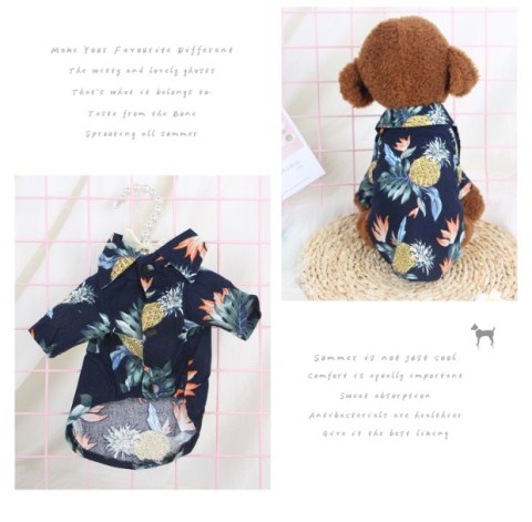 Mùa xuân và mùa hè 2019 mới quần áo chó áo Teddy luật chiến đấu hơn Panda nhỏ chó con chó con quần áo thú cưng - Quần áo & phụ kiện thú cưng quần áo cho chó poodle