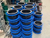Rubber soft joint fire pump connecting valve pipe telescopic valve DN6580100150 flange changing diameter joint