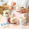 Cute cartoon mouthwash cup ins style household toothbrushing cup men's and women's dormitory wash cup creative water cup