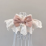 Шарф, аксессуар, чокер, колокольчик с бантиком, кружевная галстук-бабочка, нагрудник, слюнявчик, ожерелье, кот, домашний питомец