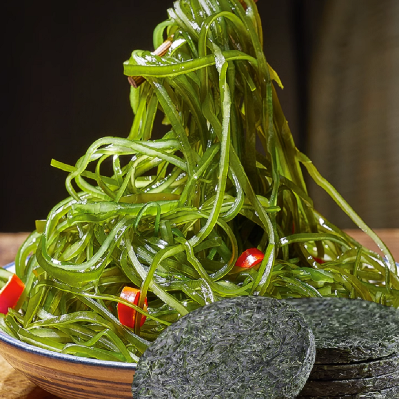补贴价1元到手压缩海带一饼泡发量250G
