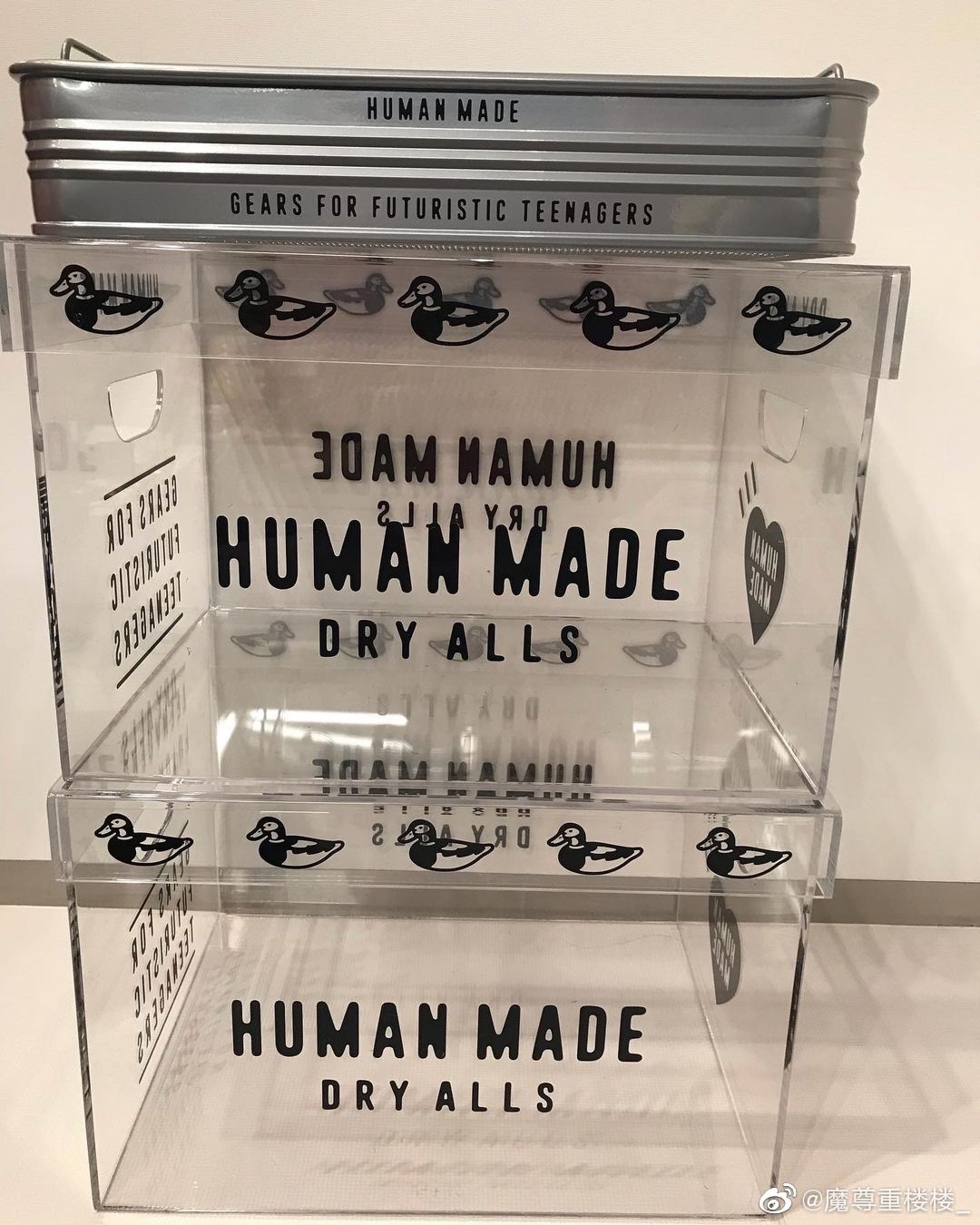 即納通販 HUMAN MADE Human Made ACRYLIC FILE BOX RED VERDYの通販 by  artfive｜ヒューマンメイドならラクマ