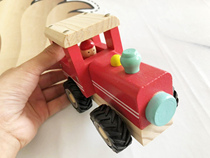 Foreign Trade Engineering Car Function Car Solid Wood Outlet Australia Original Single Tail Case Wood Puzzle Toy Children Early Childhood Education