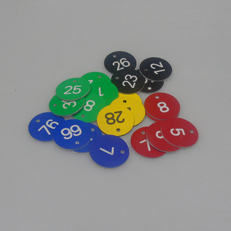  Number Plates Digital Key Cards Deposit plates Bathing Numbered Cards Sauna Hand cards