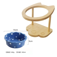 Новая острая ярость синяя волна точка с деревянной рамой с деревянной рамой