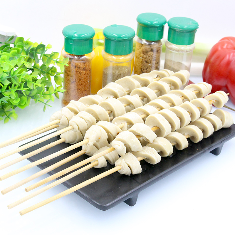 Baking gluten string 40 strings of barbecued ingredients frozen semi-finished fried bean-made commercial noodle gluten rolls snacking 2