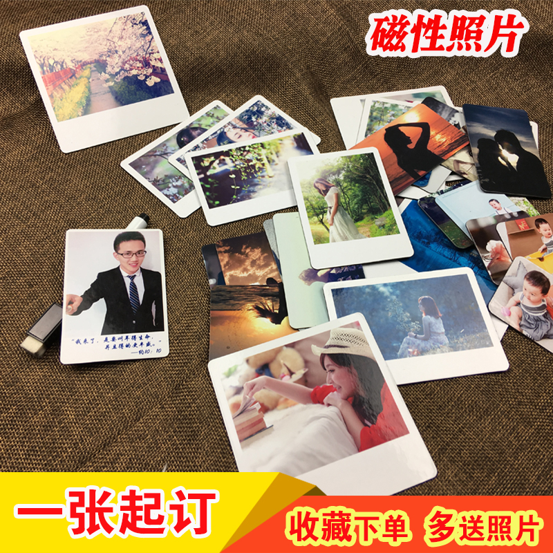 Creative set to do magnetic photo fridge sticker magnet to figure custom wedding dress baby tourist fridge with digy magnet