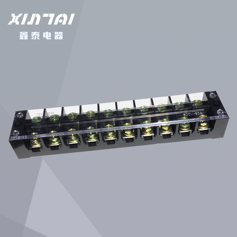 (manufacturer direct sales) TBC-6010 large current stationary wiring terminal sub-desk wiring board 60A 10P