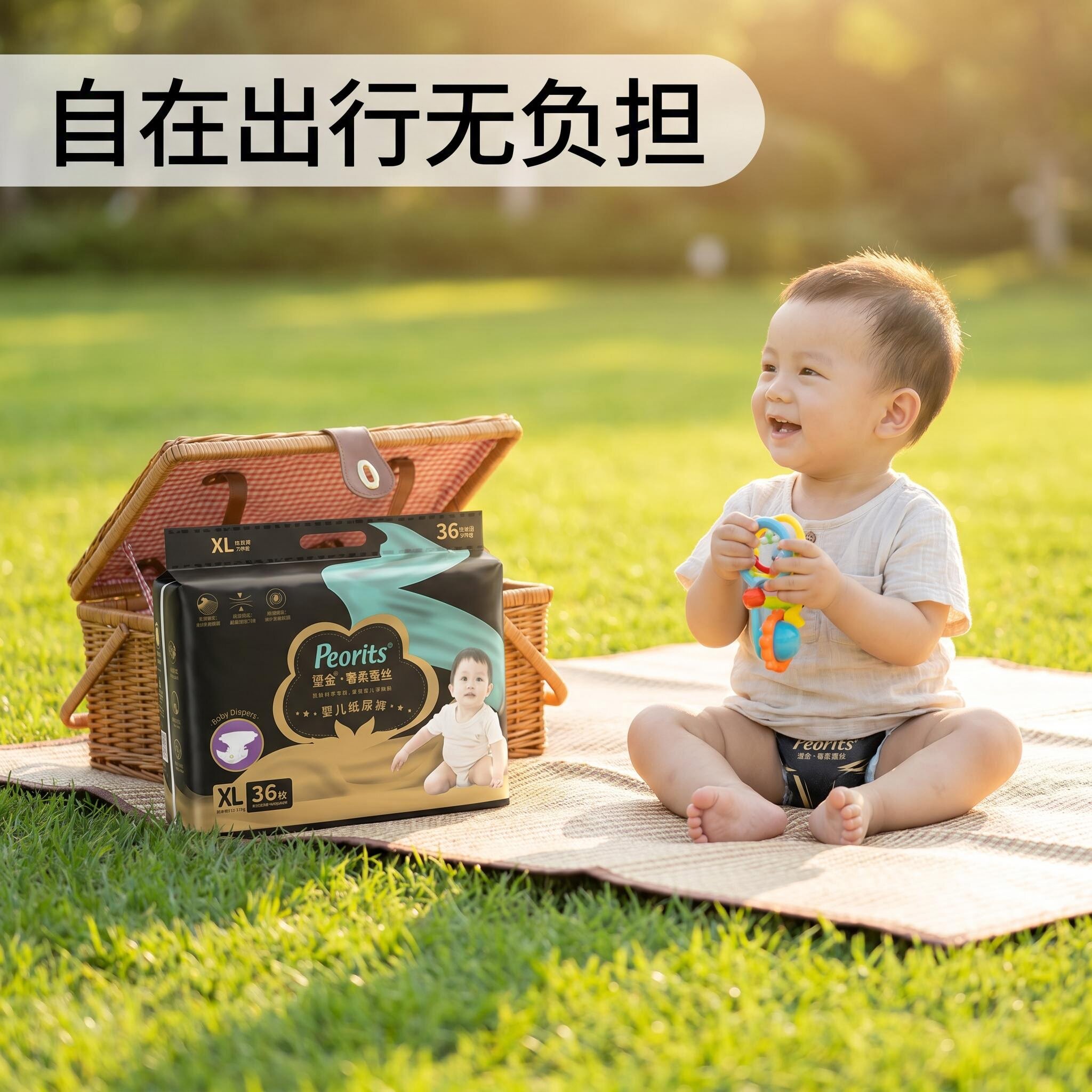 黑金邦母婴用品店的LOGO
