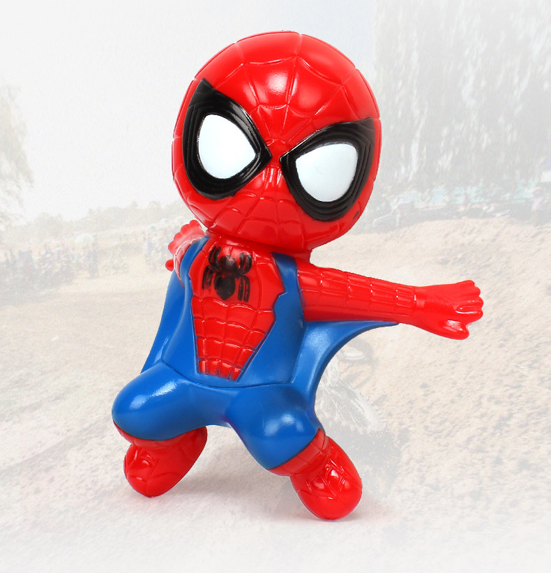 Spider-Man locomotive decorations Electric car decorations ghost scooter electric scooter modification accessories large dude