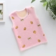 Áo vest trẻ em nhung mùa xuân và mùa thu bé trai và bé gái áo vest cotton ấm áp bên trong mặc mùa đông - Áo ghi lê