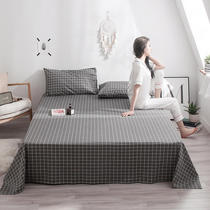 Pure cotton printing 1 5 1 8m single double single piece sheets 1 2m Student dormitory cotton sheets Bedding