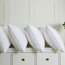  Cotton comfortable adult neck pillow Single student dormitory pillow core set Household pillow pair set