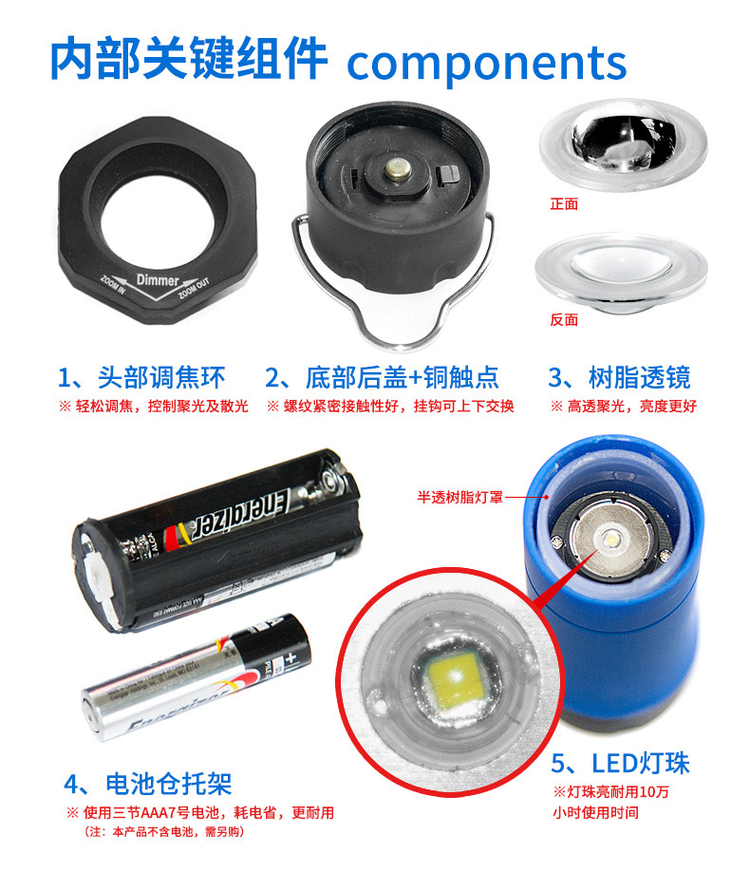 NH Mover Lều đa năng Đèn cắm trại Ánh sáng cắm trại ngoài trời Ánh sáng Đèn pin Đèn chiếu sáng NH15A003-I đèn pin đội đầu siêu sáng 100w