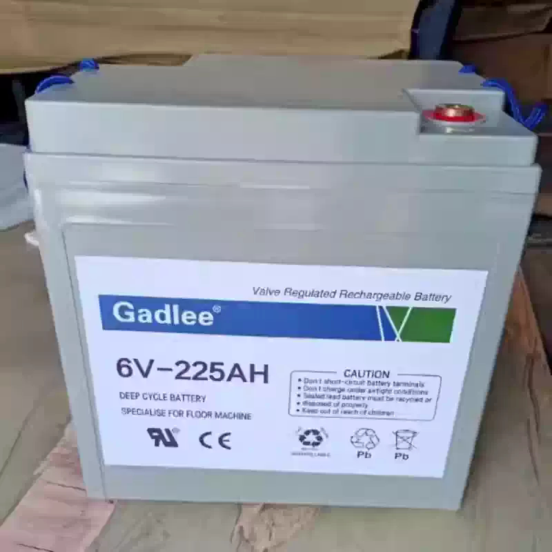 Gadlee 6V225Ah Floor Scrubber/Sweeper Special Battery for Gt50 Gt55 Gt70