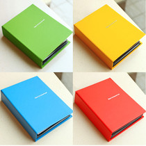 6-inch 4D big 6-inch cloth insert-style simple photo album candy color Korean album 40 80