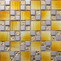 Желтая коробка серебро+градиент золото