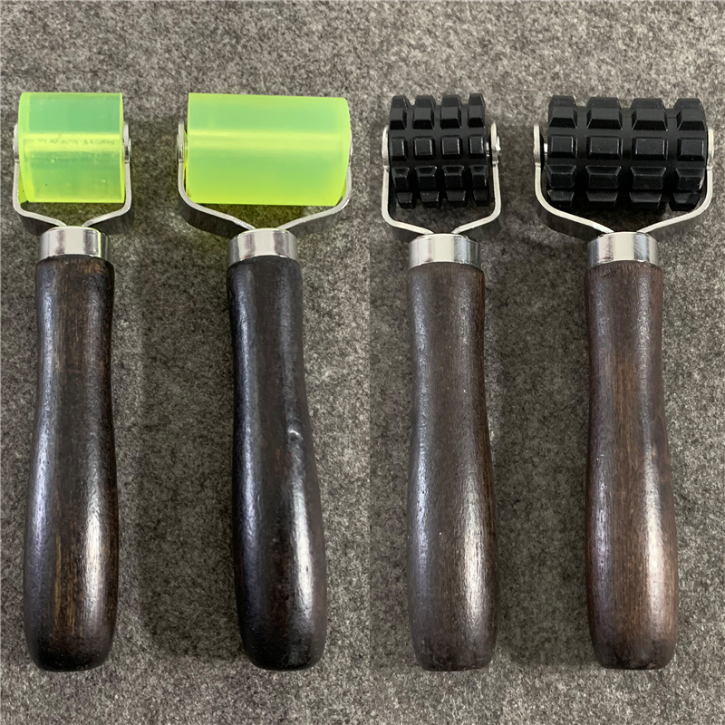 Car Door Tailbox Chassis Universal Roof Car Tool Soundproof Cotton Stop Shock Board Construction Press Wheel Silicone Roller