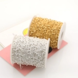 Медный аксессуар для волос, цепь, браслет, ожерелье ручной работы, цепочка, аксессуары, 18 карат