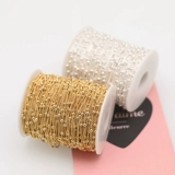 Медный аксессуар для волос, цепь, браслет, ожерелье ручной работы, цепочка, аксессуары, 18 карат