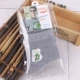 Tất nam đóng gói vớ nam giới siêu mỏng tre mùa hè bằng than củi