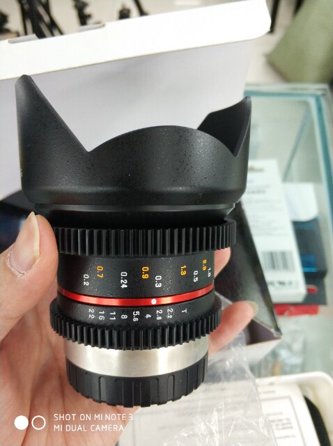 Line goods Samyang Sanyang 12mm T2 2 ultra wide angle Continental line goods