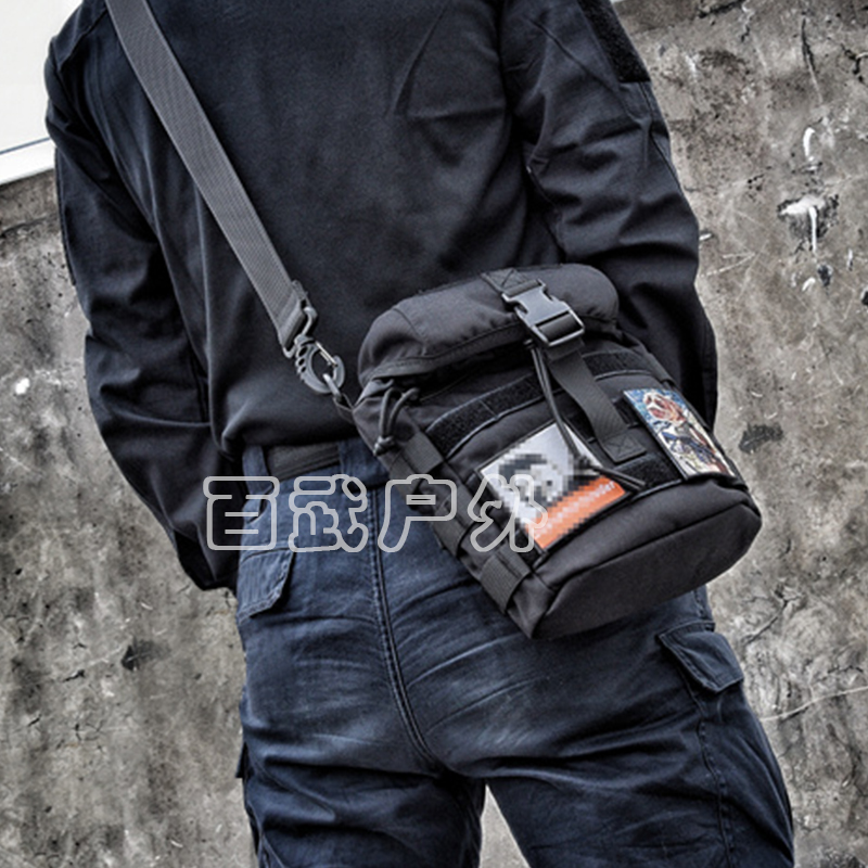 sniper gas mask bag multifunctional tactical bag camera bag sundry bag outdoor outsourcing black accessories