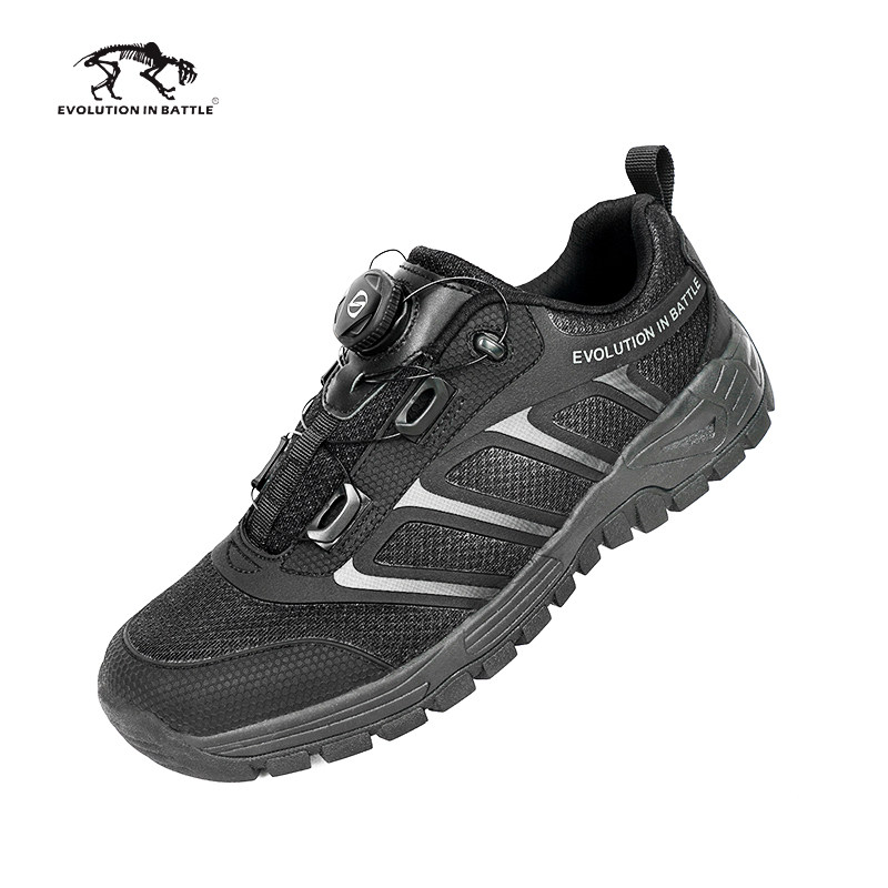 Menghuying black low-top 30 fast reverse training shoes men's non-slip outdoor hiking shoes