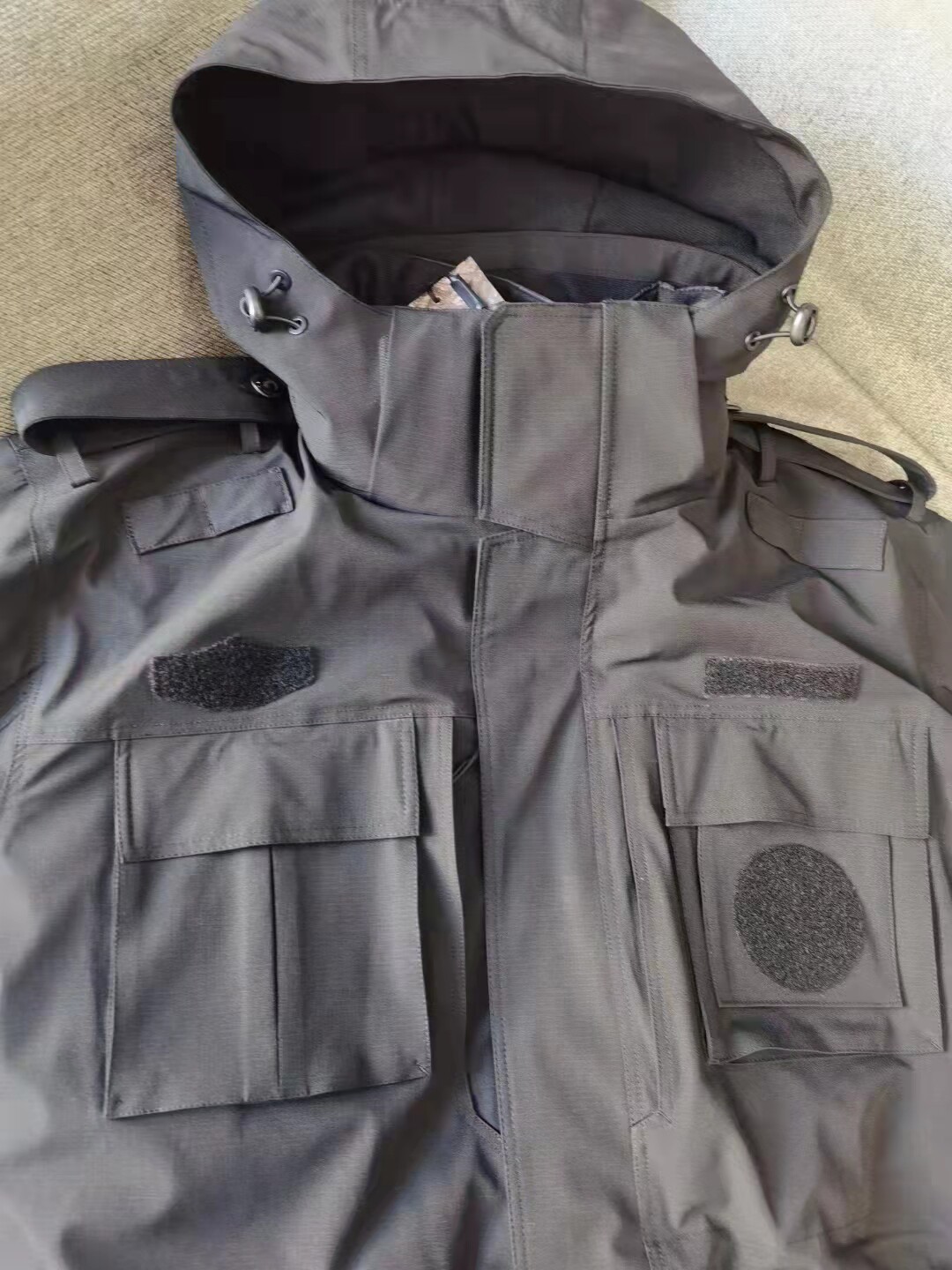 Ronson Kaido Function cotton-padded jacket Tactics Winter Winter Winter Wear Thickened Charge Clothes Two-in-One Outdoor Windproof Jacket