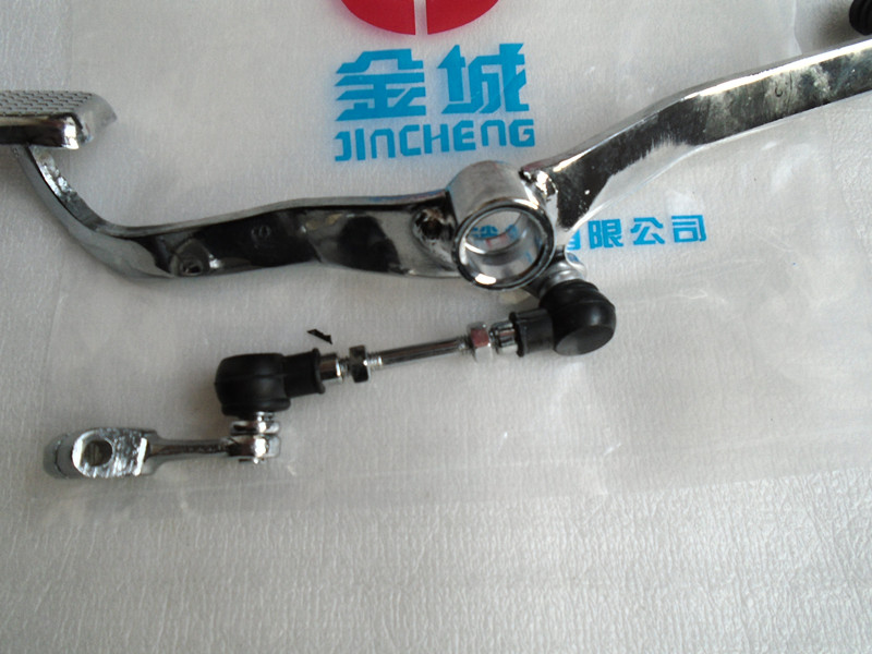 Suitable for Jincheng Suzuki locomotive SJ125-A-B Tianxiao GX125 gear shift lever gear shift lever gear shift lever assembly