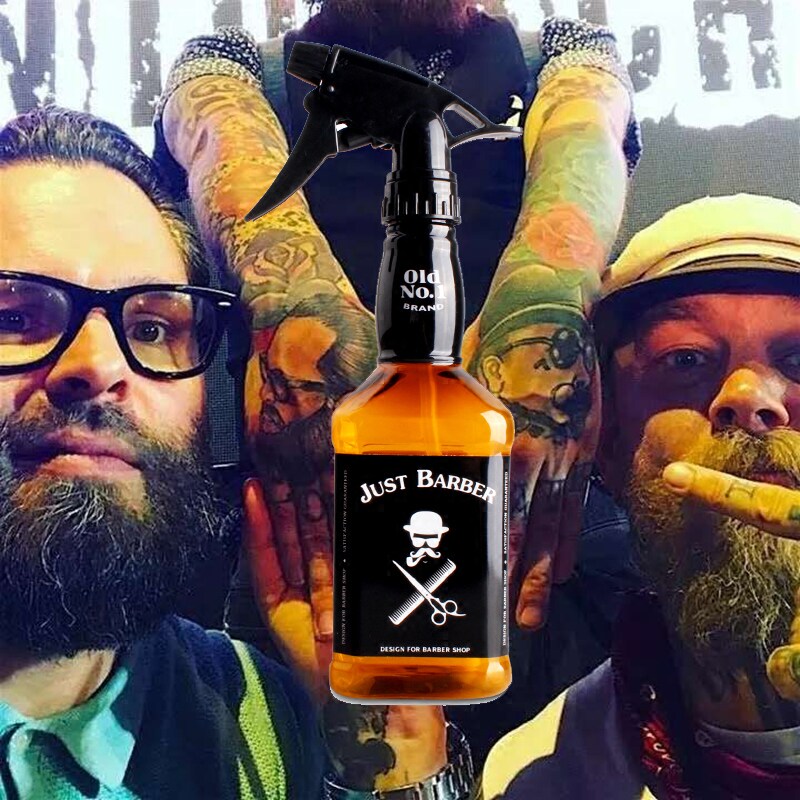 Hairdressing watering can and hairdressing shop special watering can hair salon hair stylist spray bottle European and American retro oil head watering can