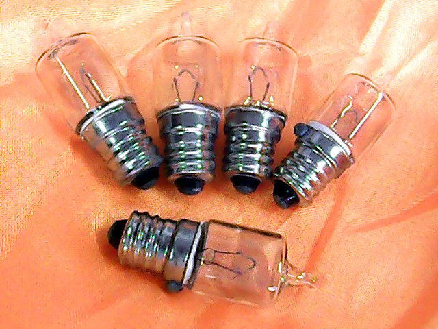 Bulb halogen type strong light bubble mine bulb 6V6W electric bead set light bulb 12V8 4W Luokou