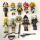 Комбинированный набор Bandai gashapon quest Brave Gacha Adventure Mission Подвижная кукольная сеть, рассчитанная на 4 магов mini 4